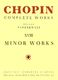 Frédéric Chopin: Complete Works XVIII: Minor Works: Piano: Instrumental Album