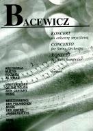 Grazyna Bacewicz: Concerto For String Orchestra: String Orchestra: Score