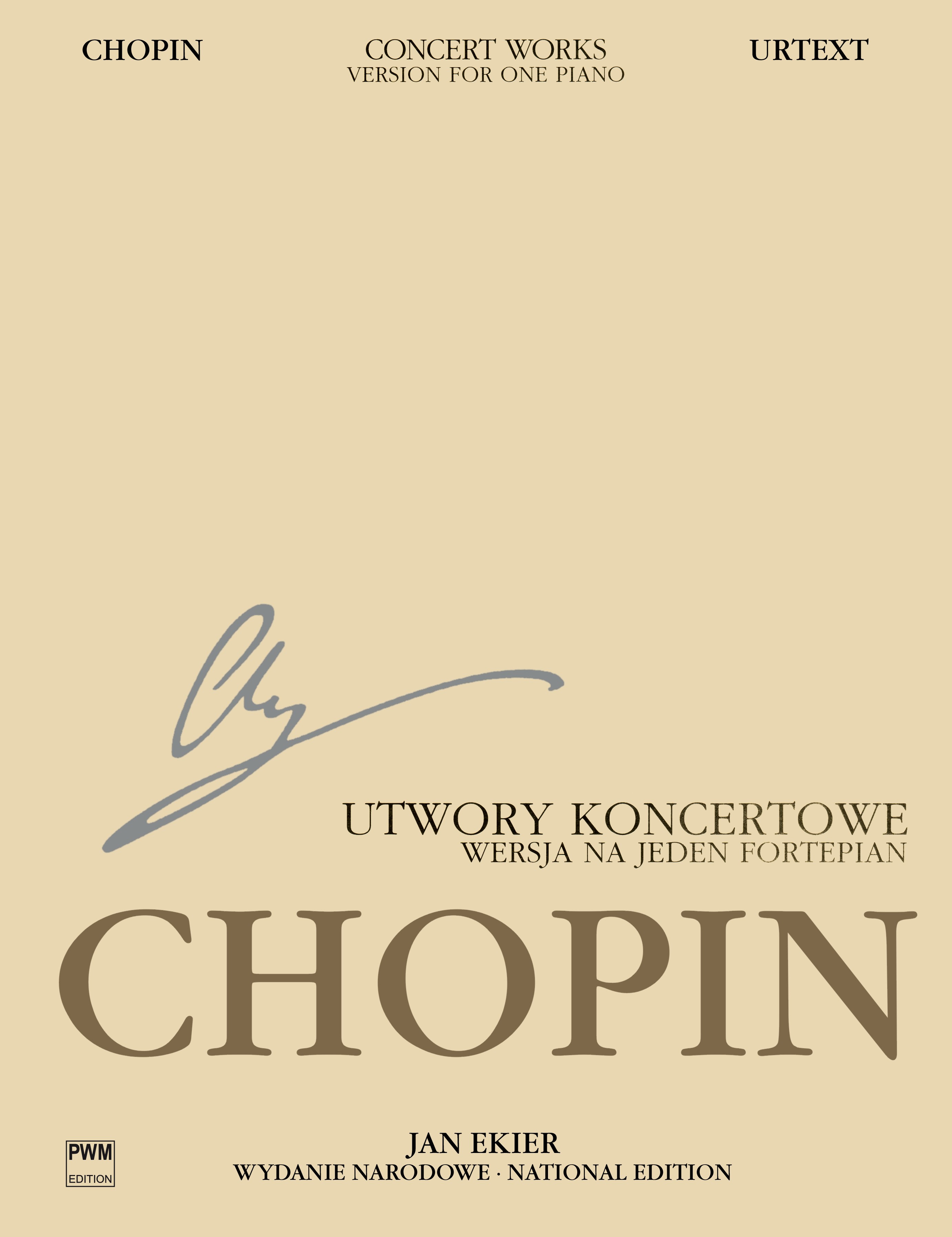 Frédéric Chopin: Concert Works For Piano And Orchestra: Piano: Instrumental