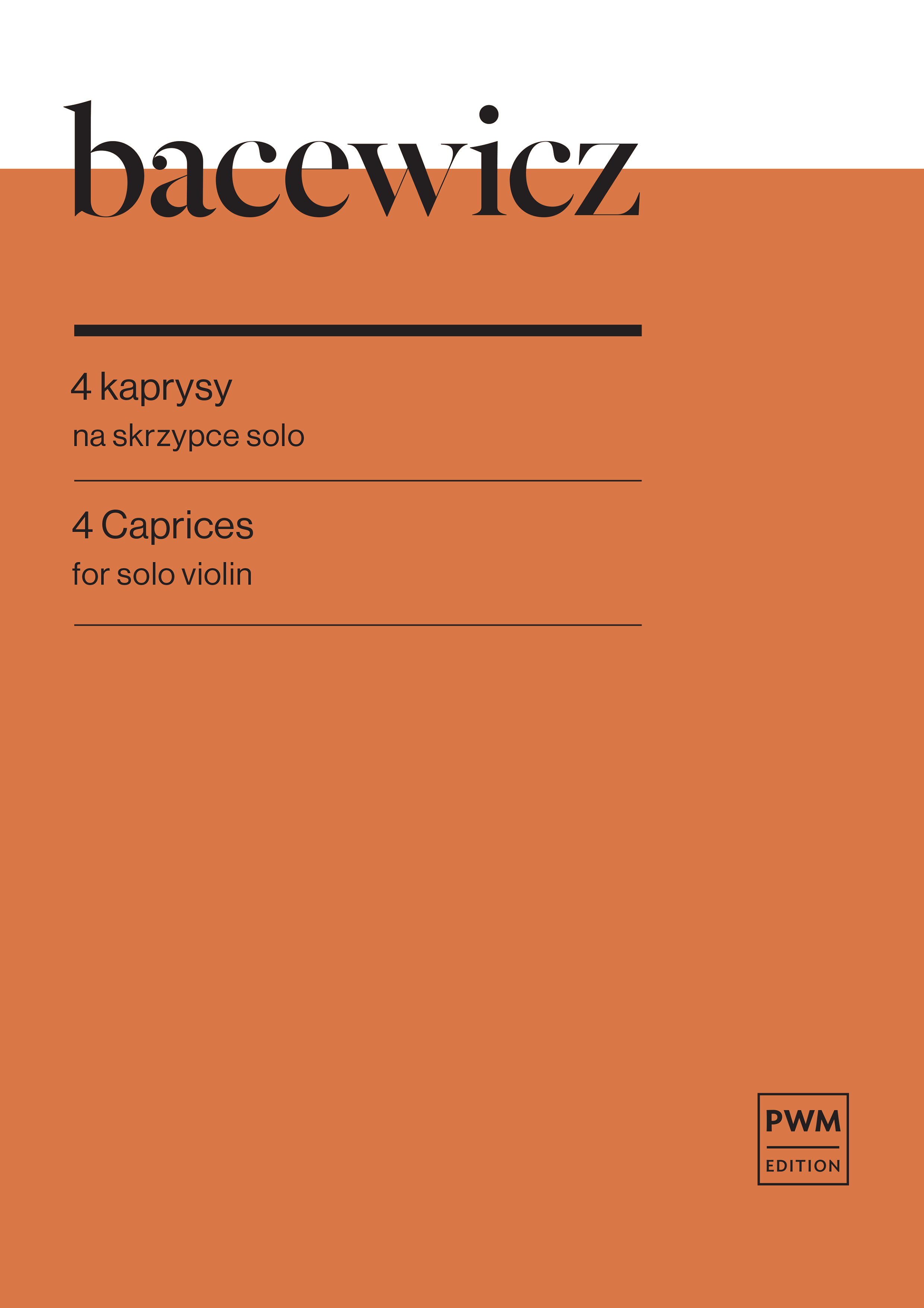 Grazyna Bacewicz: 4 Capricen: Instrumental Work