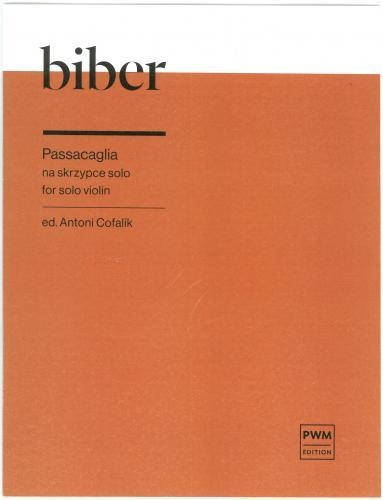 Heinrich Ignaz Franz Biber: Passacaglia: Violin: Instrumental Work