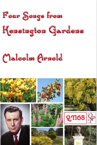 Malcolm Arnold: Four Songs from Kensington Gardens: Vocal: Vocal Score