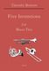 T. Bowers: Five Inventions For Brass Trio: Brass Ensemble: Score and Parts
