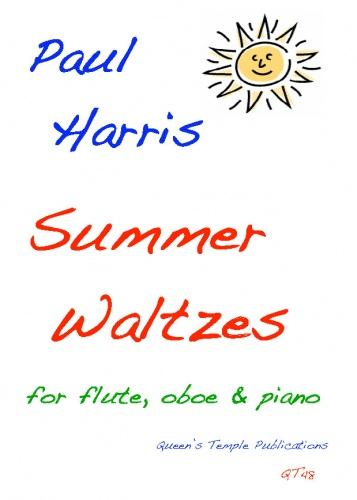 Paul Harris: Summer Waltzes: Flute & Oboe: Score and Parts