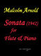 M Arnold: Sonata For Flute & Piano: Flute: Instrumental Album