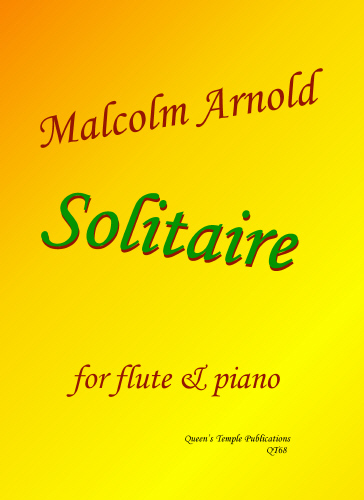 M Arnold: Solitaire: Flute: Instrumental Work