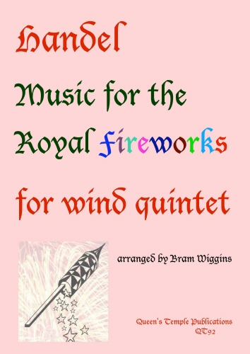 Georg Friedrich Hndel: Music For The Royal Fireworks: Wind Ensemble: Score and