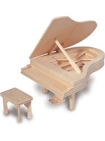 Quay Woodcraft Construction Kit Piano: Construction