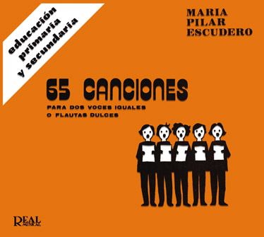 Escudero Mp 65 Canciones Para Dos Voces Iguales O Flautas Dulces Book