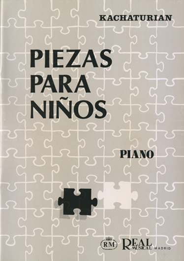 Khatchaturian Aram Piezas Para Ninos Piano Book