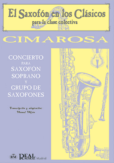 Concierto par Saxofn Soprano y Grupo de Saxofones: Saxophone: Instrumental Work