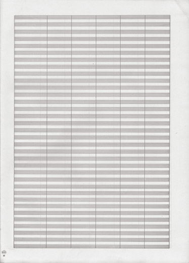 Carta da Musica (Cuadernillo  Papier  Musique): Manuscript
