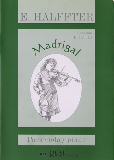 Madrigal para Viola y Piano: Viola: Instrumental Work