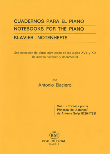 Sonata Por La Princesa De Asturias: Piano: Instrumental Work