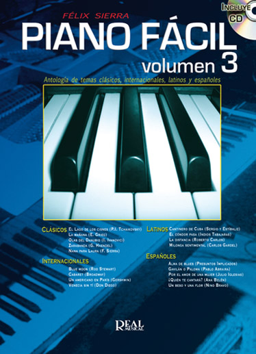 Flix Sierra: Piano Facil  Volumen 3: Piano: Instrumental Album