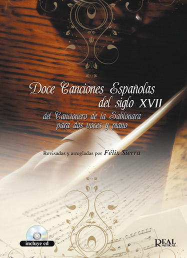 Doce Canciones Espaolas del Siglo XVII: Voice: Vocal Score