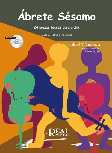 Alvaro Ocaña Rafael Villanueva: Abrete Sésamo (25 Piezas Fáciles para violín):