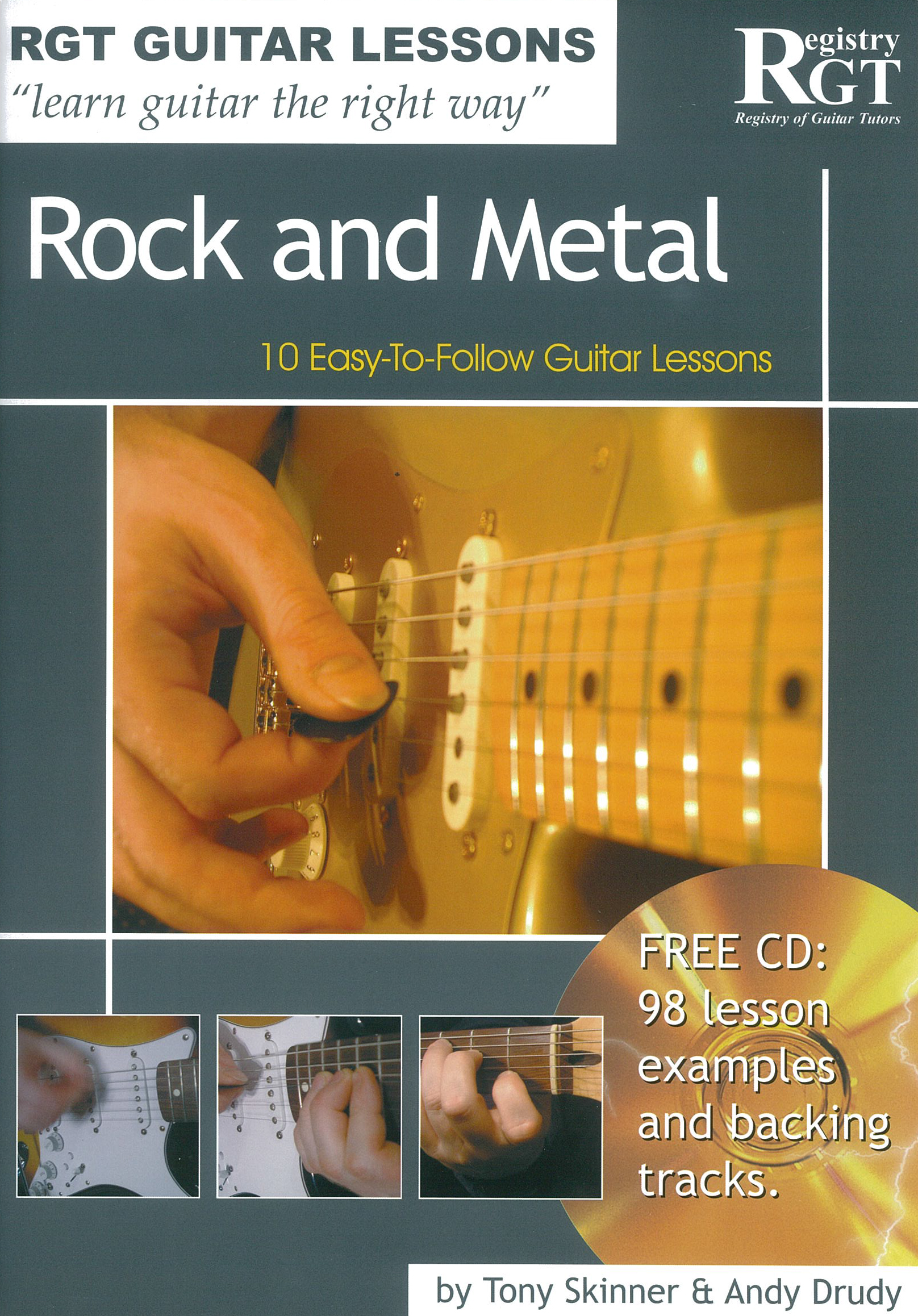 Tony Skinner: Rgt Guitar Lessons Rock and Metal: Guitar: Instrumental Tutor