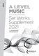 OCR A Level Music Set Works Supplement 2021: Reference