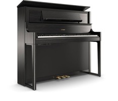 LX708 Flagship Home Piano Charcoal Black: Piano