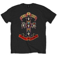 Guns N Roses Afd Mens Blk Tshirt XXL: Clothing