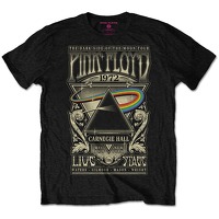 Pink Floyd Carnegie Hall Poster Mens T Shirt XL: Clothing