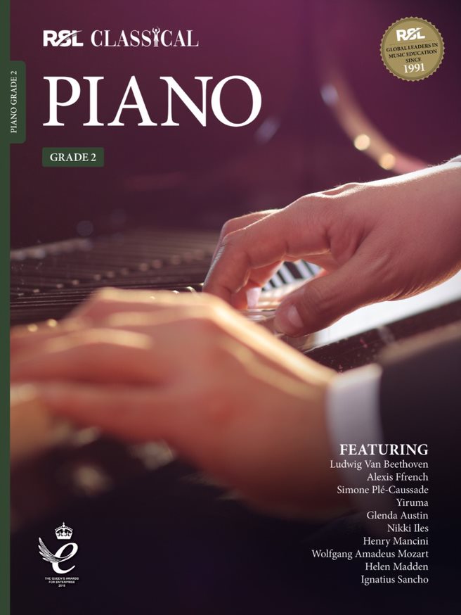 RSL Classical Piano Grade 2 (2021): Piano: Syllabus Book