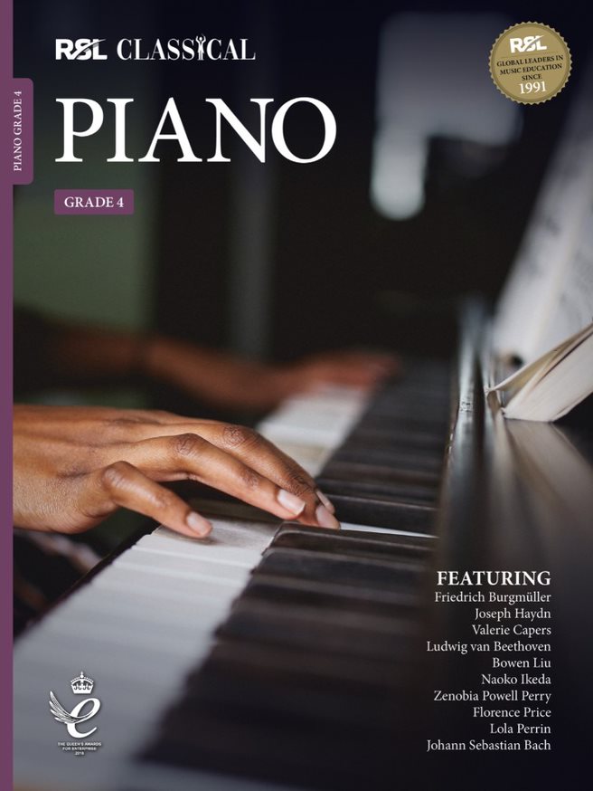RSL Classical Piano Grade 4 (2021): Piano: Syllabus Book