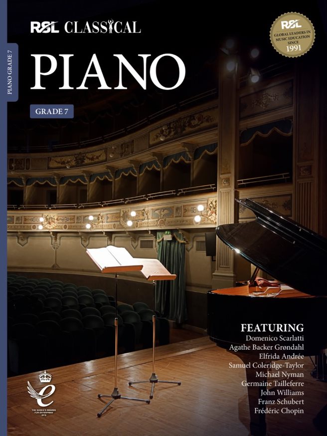 RSL Classical Piano Grade 7 (2021): Piano: Syllabus Book
