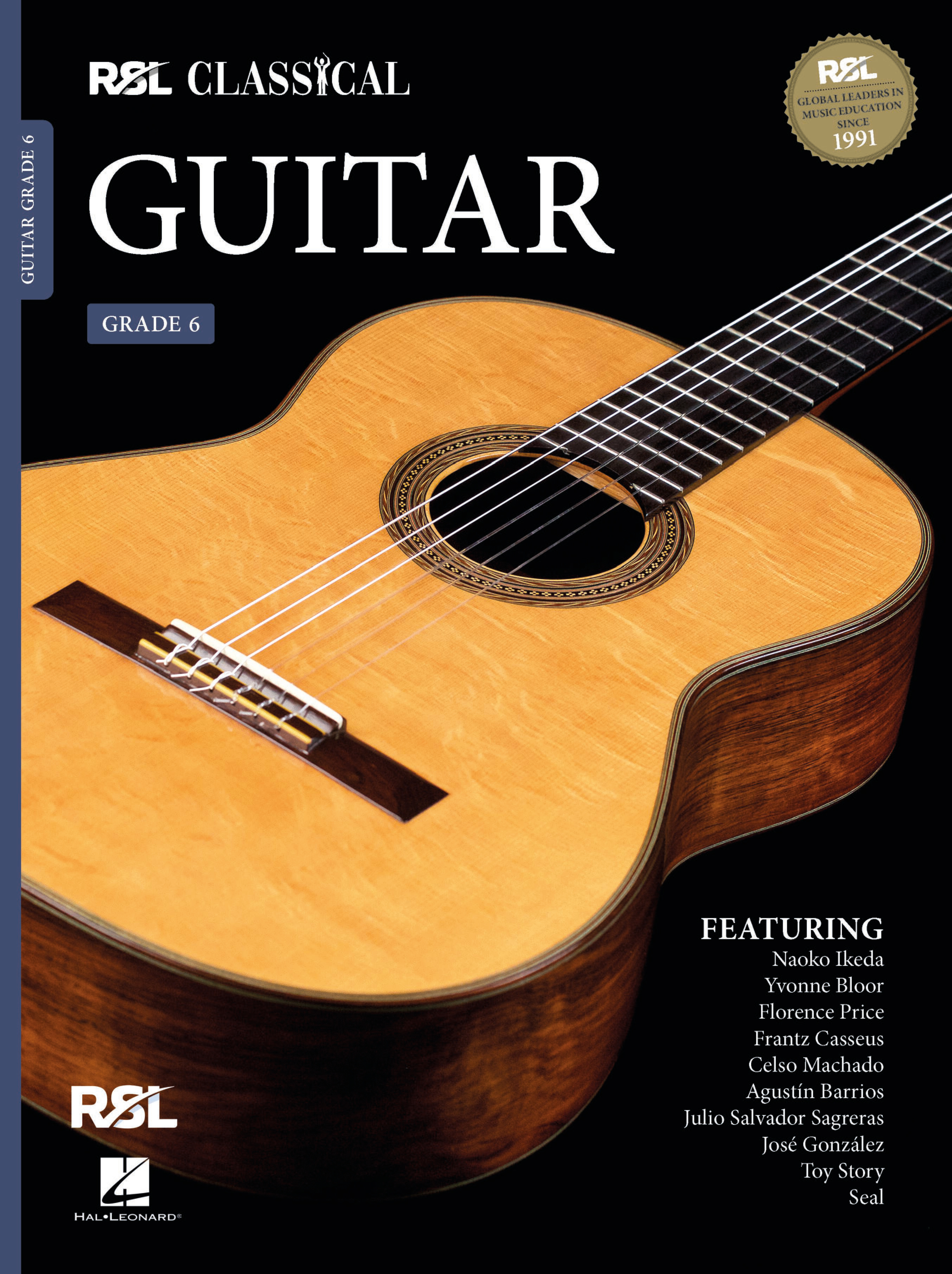 RSL Classical Guitar Grade 6 (2022): Guitar: Instrumental Tutor