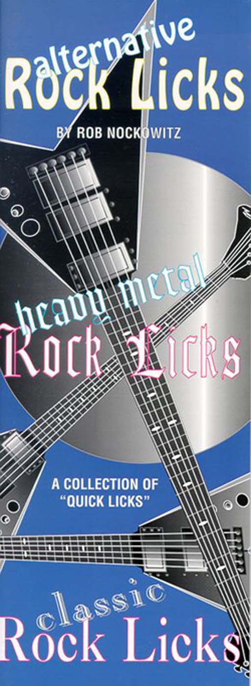 Rob Nockowitz: Portable Alternative Rock Licks: Guitar: Instrumental Reference