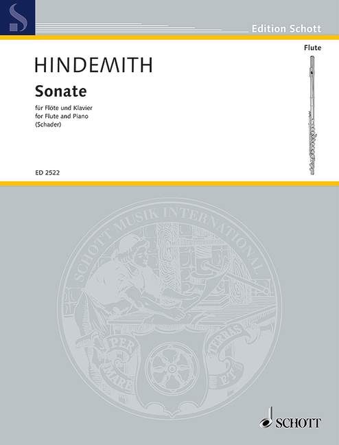 Paul Hindemith: Sonata for Flute and Piano: Flute: Instrumental Work