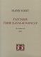 Hans Vogt: Fantasie uber das Magnificat: Violin