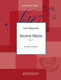 Emil Mlynarski: Mazur No. 2 op. 7: Violin: Score