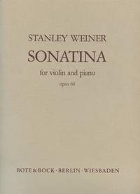 Stanley Weiner: Sonatina op. 69: Violin