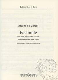 Arcangelo Corelli: Pastoral: Violin Duet: Score