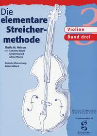 Sheila Mary Nelson: Die elementare Streichermethode Band 3: Violin