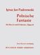 Ignacy Jan Paderewski: Polish Fantasy op. 19: Piano: Vocal Score