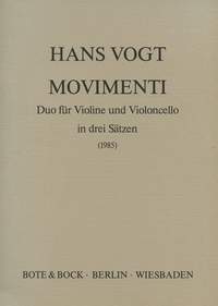 Hans Vogt: Movimenti: Violin & Cello