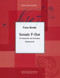 Franz Benda: Sonata in F Major: Cello & Double Bass