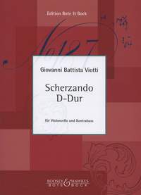 Giovanni Battista Viotti: Scherzando D Major: Cello & Double Bass: Score
