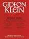 Gideon Klein: Male Choruses: TTBB: Vocal Score