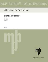Alexander Scriabin: Deux Pomes Op. 32: Piano: Instrumental Work