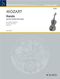 Wolfgang Amadeus Mozart: Rondo KV 250: Violin: Instrumental Work