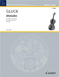 Christoph Willibald Gluck: Melodie (Kreisler): Violin: Instrumental Work