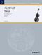 Isaac Albéniz: Tango Opus 165/2: Violin & Piano: Instrumental Work