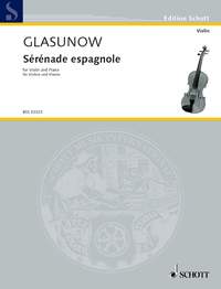 Alexander Glazunov: Concerto In E Flat Op.109: Violin & Piano: Instrumental Work