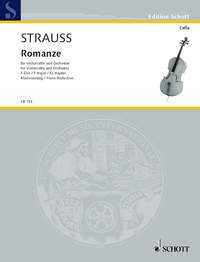 Richard Strauss: Romanze F AV. 75: Cello: Score and Parts