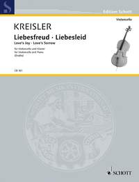 Fritz Kreisler: Liebesfreud & Liebesleid: Cello: Instrumental Work
