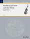 Felix Mendelssohn Bartholdy: Lied Ohne Worte Op.109: Cello: Instrumental Work